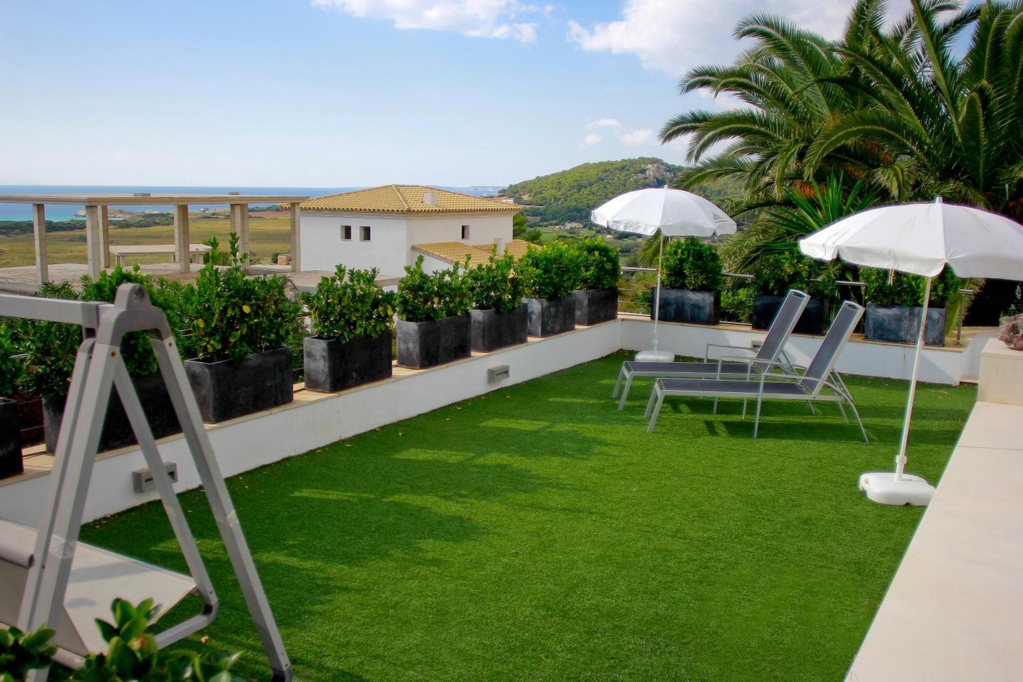 V196 Villa Brisa By Menorcarentals Villas Son Bou Eksteriør billede