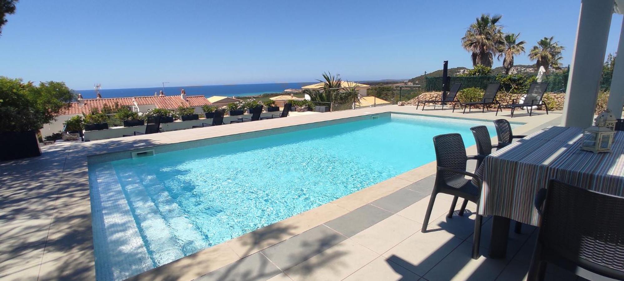 V196 Villa Brisa By Menorcarentals Villas Son Bou Eksteriør billede